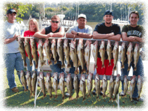 bring it on lake erie fishing charters ashtabula ohio usa