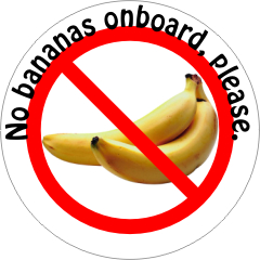 bring it on walleye charters do not bring bananas on your fishing charter in ashtabula ohio