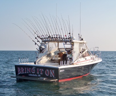 Bring It On Lake Erie charter fishing Ashtabula Ohio